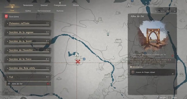 débloquer l'armure de dragon abyssal dans Crimson Desert