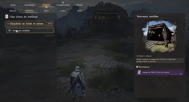 débloquer l'armure de dragon abyssal dans Crimson Desert