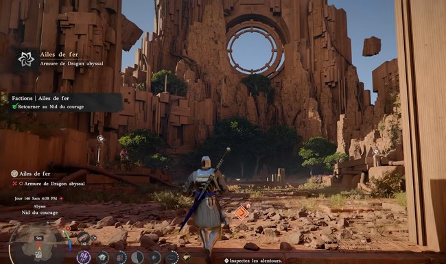 débloquer l'armure de dragon abyssal dans Crimson Desert