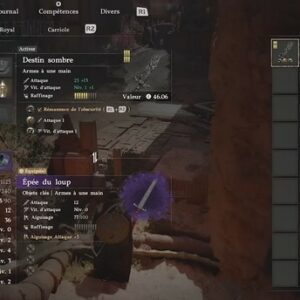 rémanence de l'obscurité