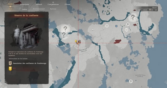 Réserve de la Confiserie Crimson Desert