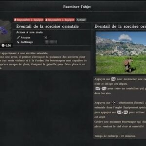 Éventail de la Sorcière Orientale dans Crimson Desert