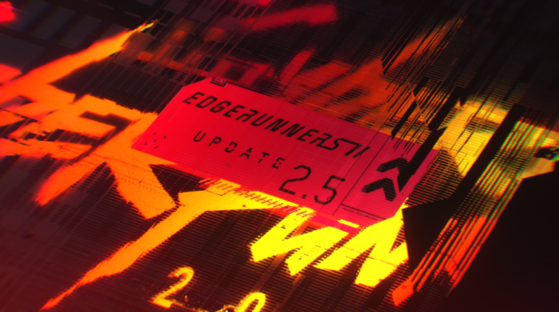 Visuel officiel de la mise à jour Edgerunners 2 de Cyberpunk 2077