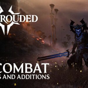 Visuel officiel présentant les changements du combat dans Enshrouded 1.0
