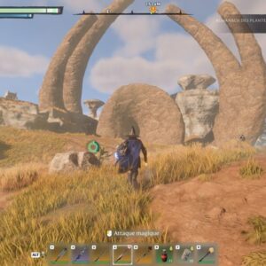Côtes et vertèbres d’un squelette géant à miner dans Enshrouded
