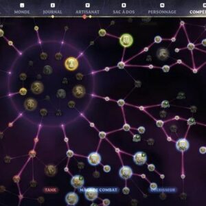 Répartition des points dans les branches de compétences Enshrouded