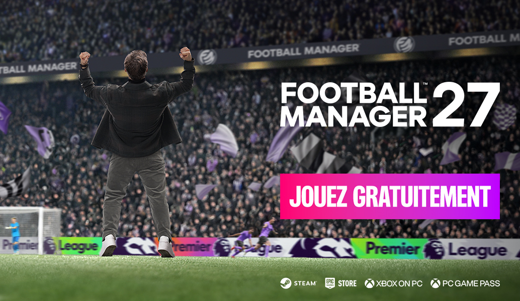 Annonce officielle de l’aperçu gratuit de Football Manager 27