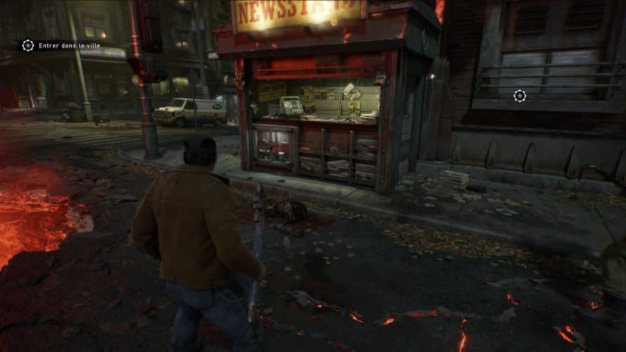 Kiosque à journaux du premier chapitre de Gears E-Day