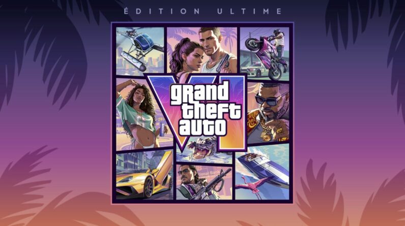 Illustration officielle française de l’édition Ultime de GTA 6