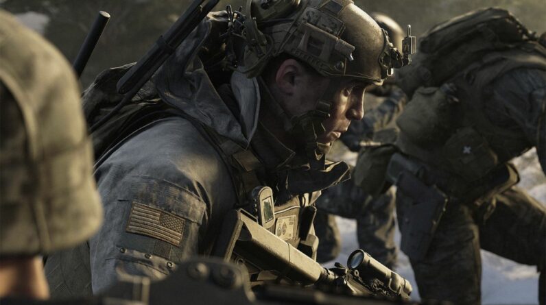 Scène de la campagne de Call of Duty Modern Warfare 4
