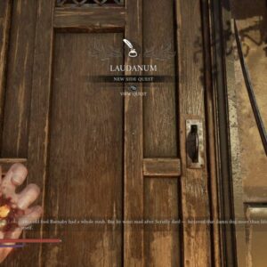 Porte où commence la quête Laudanum dans Valor Mortis