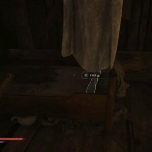 Jouet à ramasser sur le lit dans la maison ouverte avec la Weathered Key dans Valor Mortis