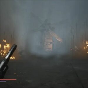 Le moulin Slaughtermill au début du combat dans Valor Mortis